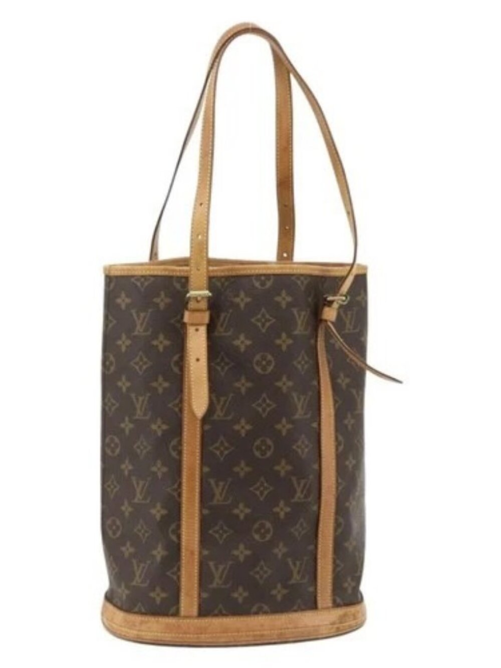 LOUIS VUITTON Monogram Bucket GM Shoulder Bag M42236 LV Auth bs34611